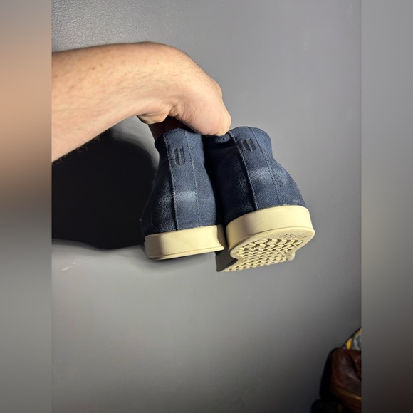 NOBULL Nobull Suede Mid Men's Trainers Navy Size 10.5 - Picture 3 of 8